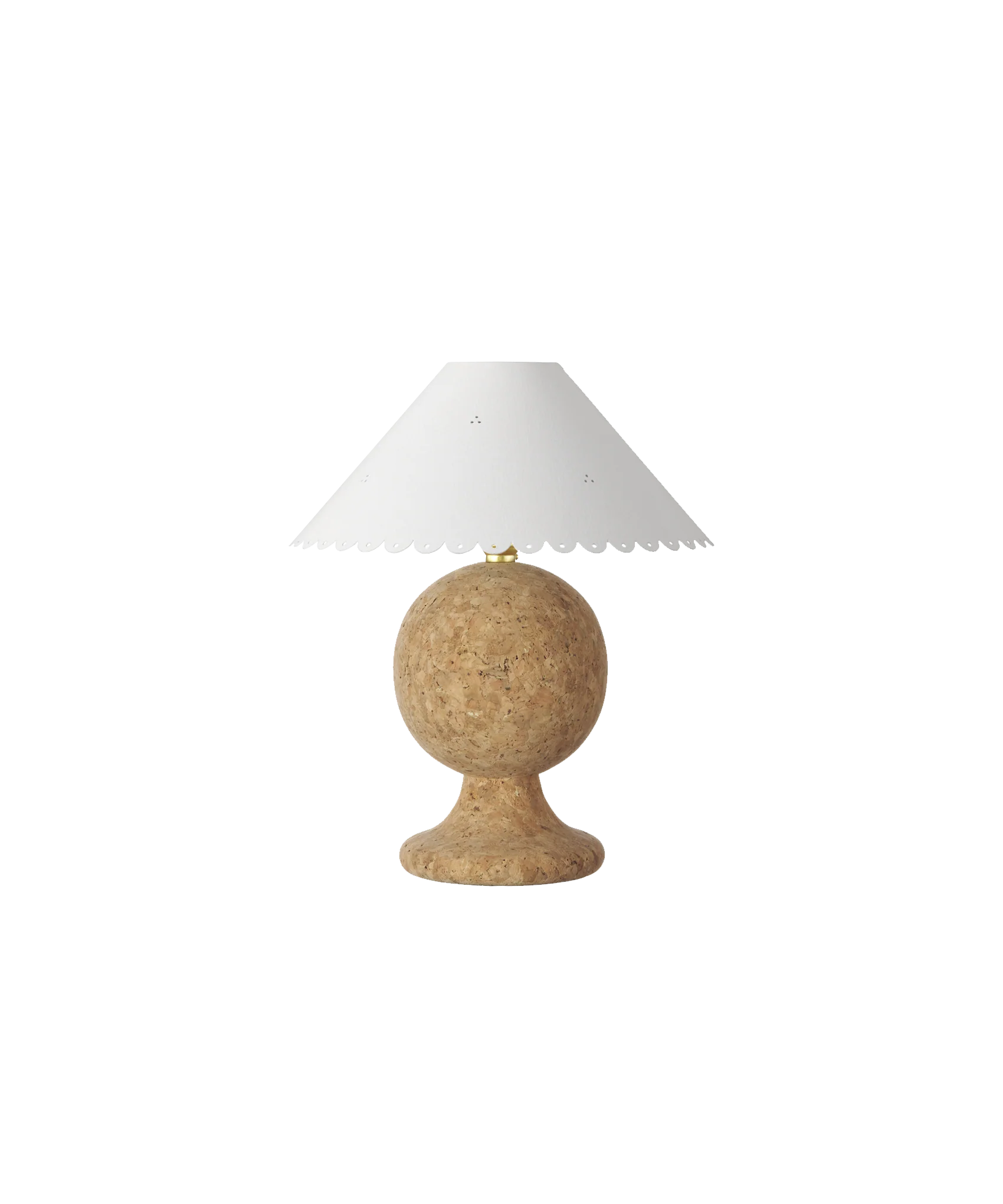 Cork Ball Lamp