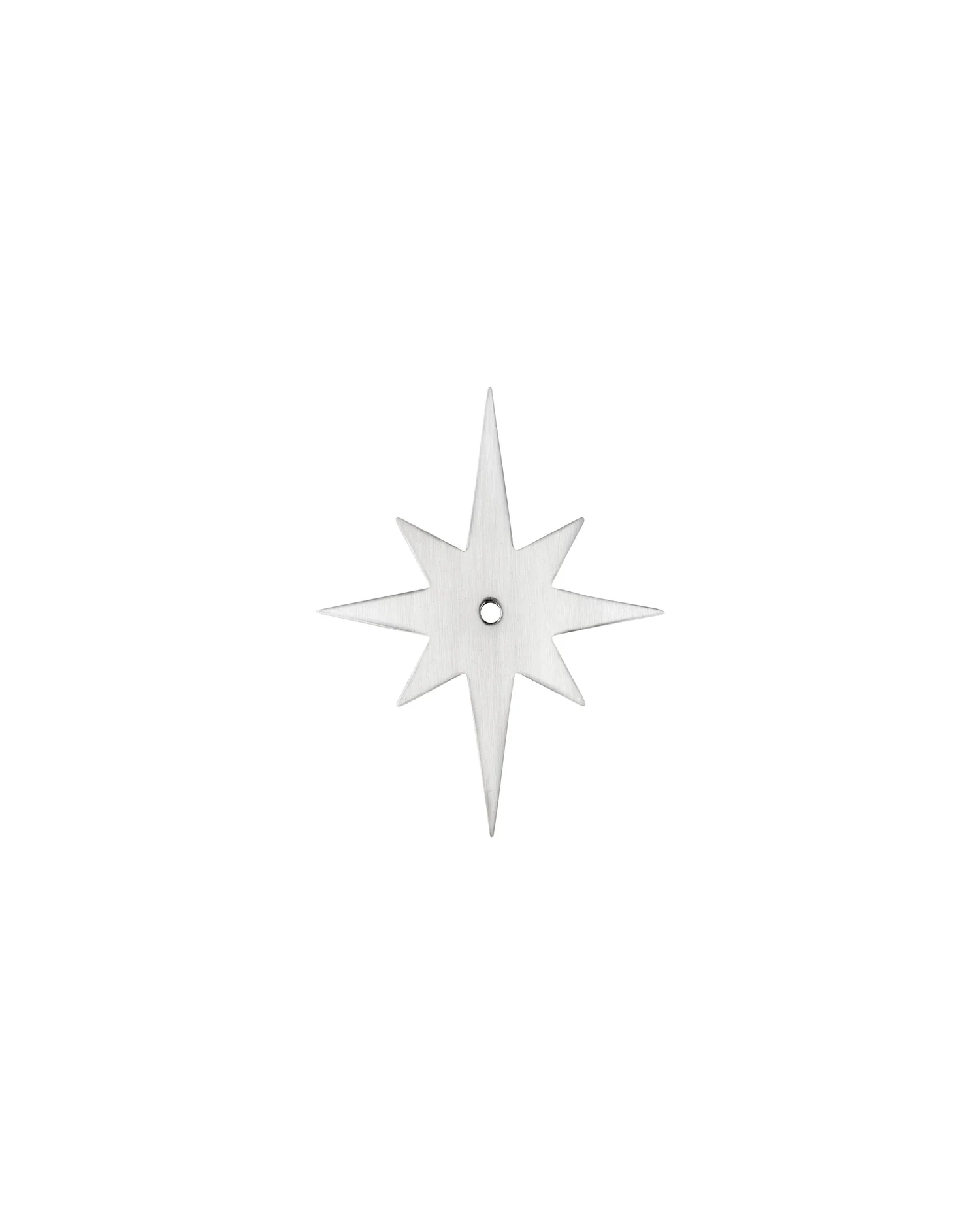 Star Backplate, Brushed Nickel - Image 3